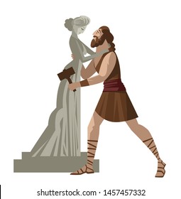 Pygmalion and galatea living statue mythology greek myth