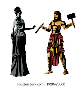 Pygmalion and galatea living statue mythology greek myth