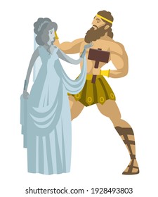 Pygmalion and galatea living statue mythology greek myth