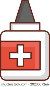icono de color plano vectorial piodino