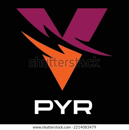 Pyr vulcan forged coin crypto investment vector illustration 