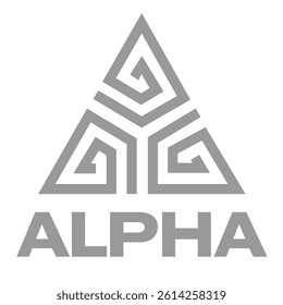 Pyramid Alpha Maze A Triangle