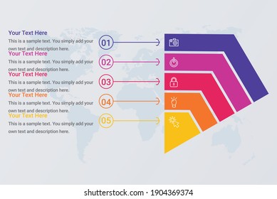 Opciones de gráfico pirámide construcción infografía imagen vectorial
