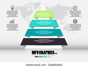 ピラミッド グラフ のベクター画像素材 画像 ベクターアート Shutterstock