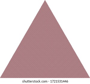 Pyramid covered with hieroglyphs all over the surface. Symbol of ancient Egypt.