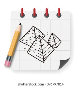Pyramid doodle