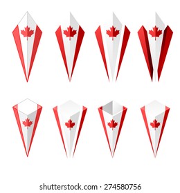 pyramid flag of Canada