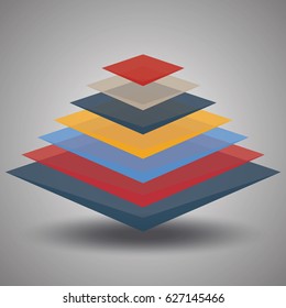 pyramid  Glass  Level