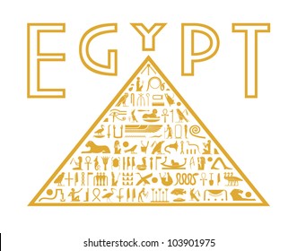 Pyramid of the hieroglyphs