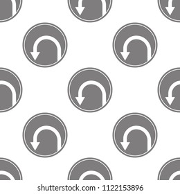 Pyramid icon. Element of minimalistic icons for mobile concept and web apps. Pattern repeat seamless Pyramid icon can be used for web and mobile apps on white background