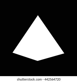 Pyramid Icon Illustration design