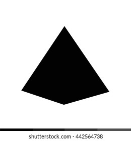Pyramid Icon Illustration design