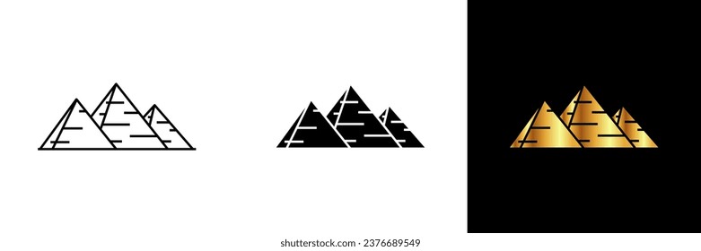 The Pyramid icon represents the architectural marvels of ancient civilizations.