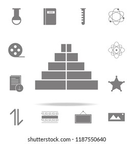 Pyramid icon. web icons universal set for web and mobile