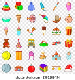 Pyramid icons set. Cartoon style of 36 pyramid vector icons for web for any design