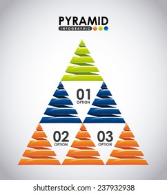 pyramid infographic