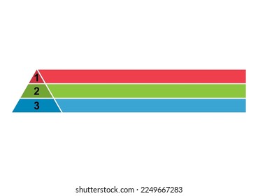 Pyramid infographic chart layout, info modern concept step presentation, brochure vector illustration .