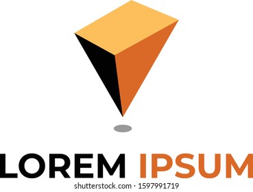 Pyramid Logo Template Vector Illustration
