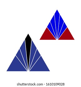 Pyramid Logo Template vector illustration