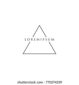 Pyramid Logo Template vector illustration eps 10
