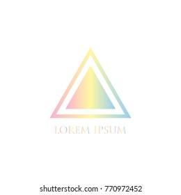 Pyramid Logo Template vector illustration eps 10