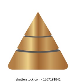 Pyramid Logo Template vector ilustration