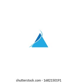 Pyramid Logo Template vector ilustration