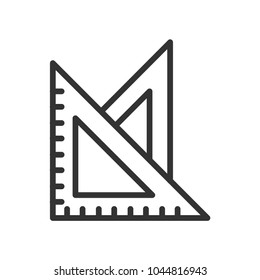 pyramid rule icon vector