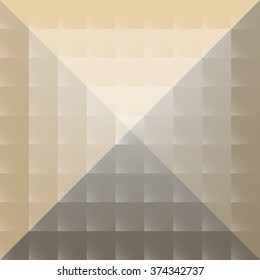 Pyramid seen from above