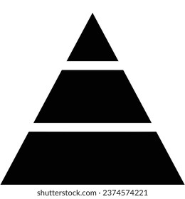 Pyramiden Formen. Tauchen Sie ein in ein geometrisches Abenteuer mit unserer Pyramid Form Illustration
