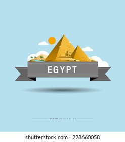 Pyramid, Sphinx, Egypt, destination, travel, city scape, typography