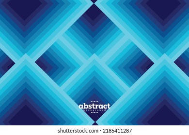 pirámide y desvío cuadrado e inversión con fondo azul de gradiente rayado se puede usar para portada de la página web plantilla de publicidad de carteles diseño de paquete de pancarta de bebida etiqueta de vector eps.