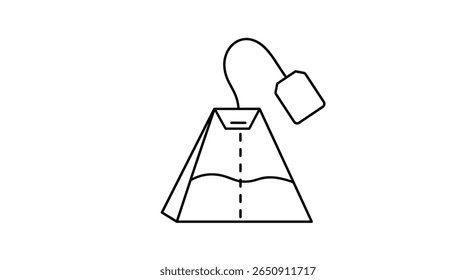 Pyramid tea bag design for enhanced infusion and flavor extraction