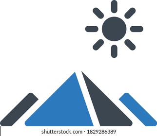Pyramide, Vektorsymbol