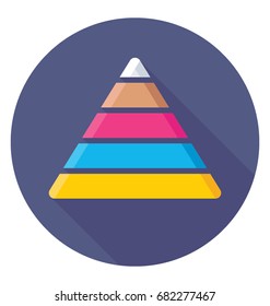 
Pyramid Vector Icon
