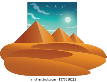 Pyramids in Egypt