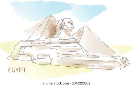 The Pyramids of Giza and the Great Sphinx, Egypt