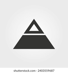 Pyramids Of Giza icon - Simple Vector Illustration