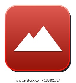 Pyramids icon on button