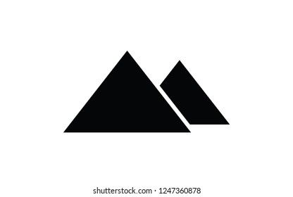 Pyramids icon symbol history architecture