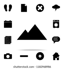 pyramids icon. web icons universal set for web and mobile