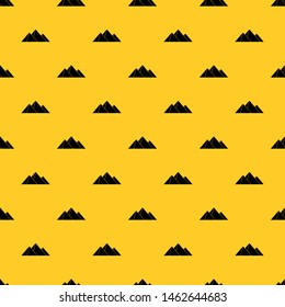 Pyramids pattern seamless vector repeat geometric yellow for any design