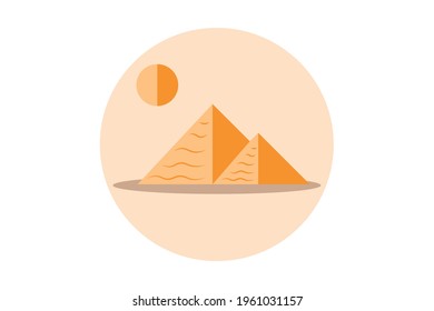 The Pyramids of Ramadan Vector
