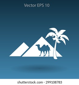 Pyramids Vector illustration