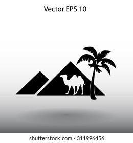 Pyramids Vector illustration