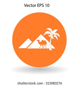 Pyramids Vector illustration