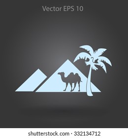 Pyramids Vector illustration