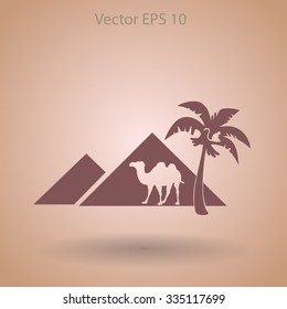 Pyramids Vector illustration