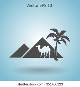 Pyramids Vector illustration