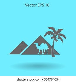 Pyramids Vector illustration